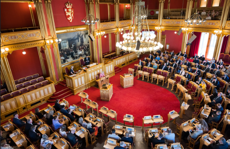 stortingssalen Foto Peter Mydske pressebilde Flickr